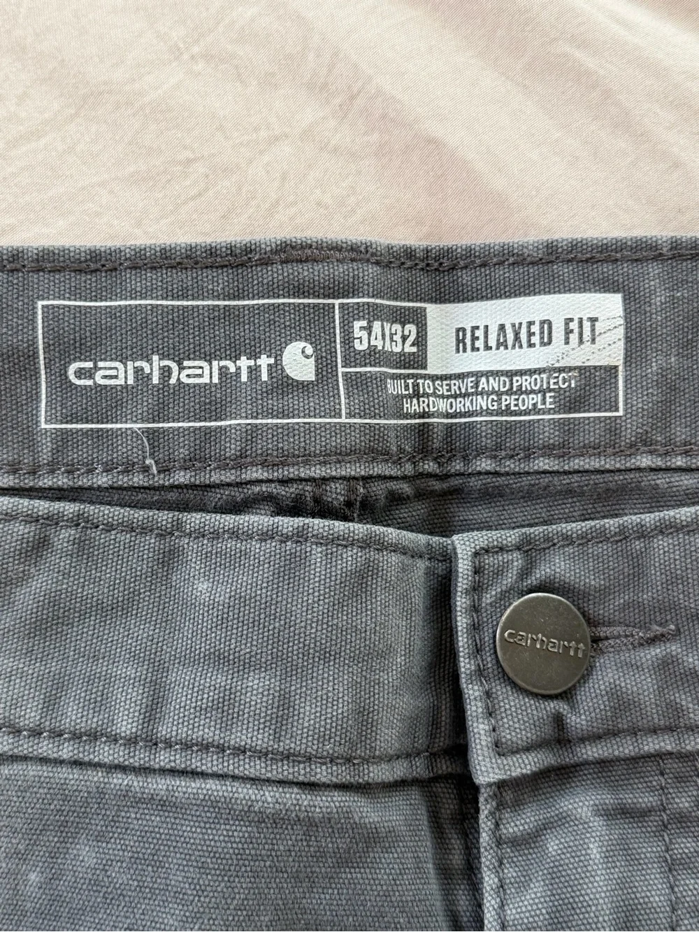 Men's Gray Casual Pants - Classic Straight Fit
